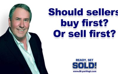 Should sellers buy or sell first?