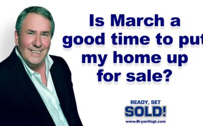 Is March a good time to put my home up for sale?