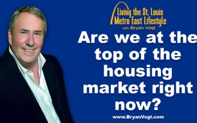 Are we at the top of the housing market right now?