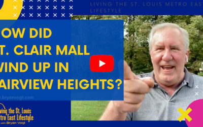 How did St. Clair Mall wind up in Fairview Heights?